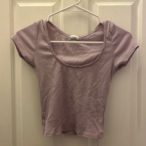 tilly’s purple tshirt. size xs.